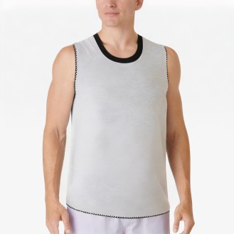 Contrast Color Waistcoat Sports Vest