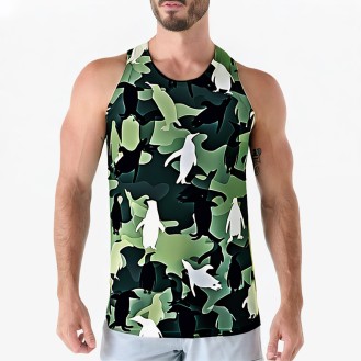 Summer Animal Print Sports Vest 