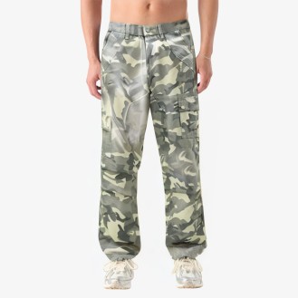 Cotton Camouflage Sports Trousers 