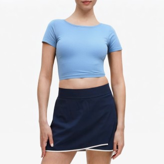 Yoga Short Sleeves With Chest Pad 