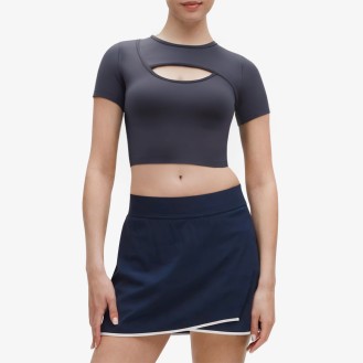 High-Elastic Spandex Sports Short Sleeves