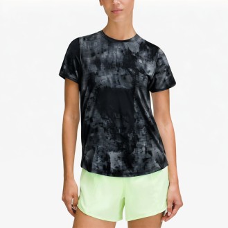 Women's Tie-Dye Reflective Sports T-Sleeves 