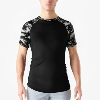 Summer Camouflage Sports T-shirt 