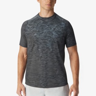 Textured Training Sports Short Sleeve T-Shirt 