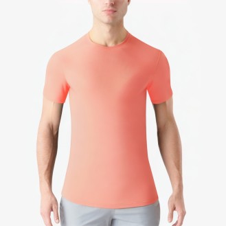 Men's Cool Sports Pink T-Shirt 