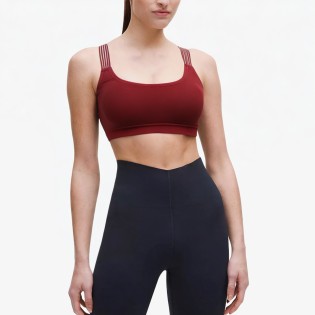 Breathable Cross Back Sports Bra 