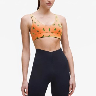 Women's Printed Fitness Sports Bra 