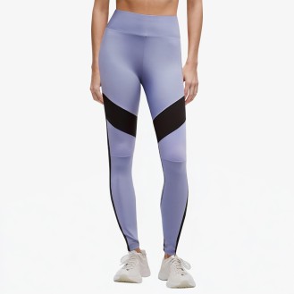 High-Waisted Contrasting Sports Yoga Pants 