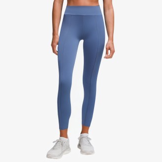 Blue Sports Flared Yoga Pants 