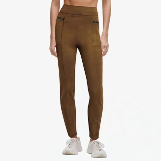 Breathable Mid-Rise Seamless Yoga Pants